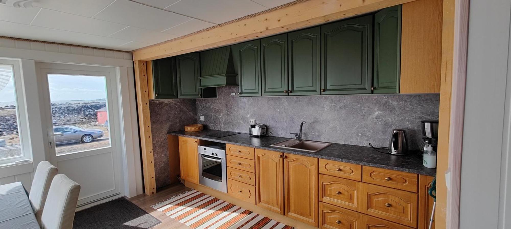 Barents Sea Window Apartman Ytre Kiberg Kültér fotó