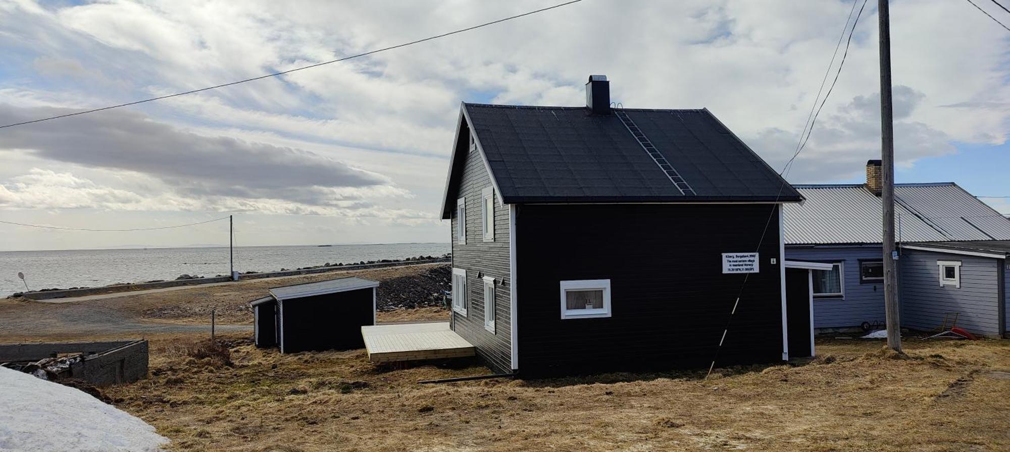 Barents Sea Window Apartman Ytre Kiberg Kültér fotó